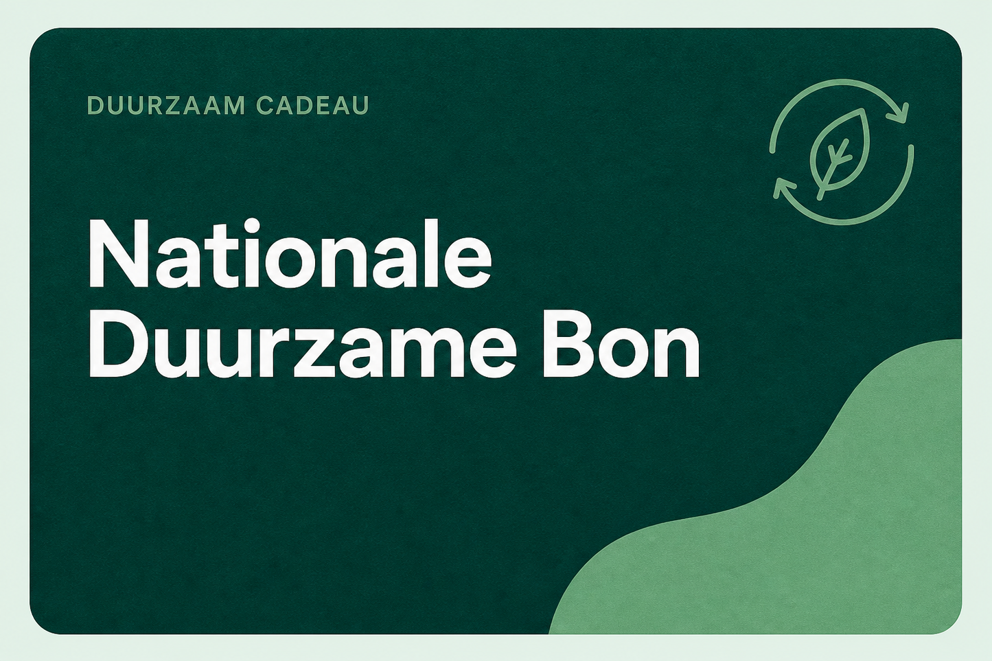 Nationale Duurzamebon